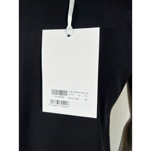 Love Moschino NWT Brown Heart Arrow Top Black Sleeveless Blouse Tank Shirt 4 - Picture 5 of 6